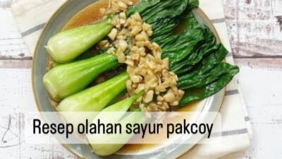 Resep Pakcoy AntiGagal 5 Menu Lezat Sehat!