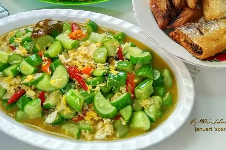 resep masakan dari timun