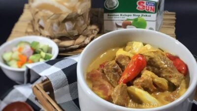 resep masakan dengan santan kara