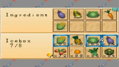 resep masakan di harvest moon