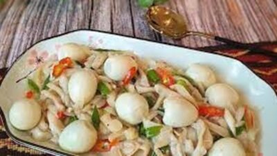 resep masakan jamur putih