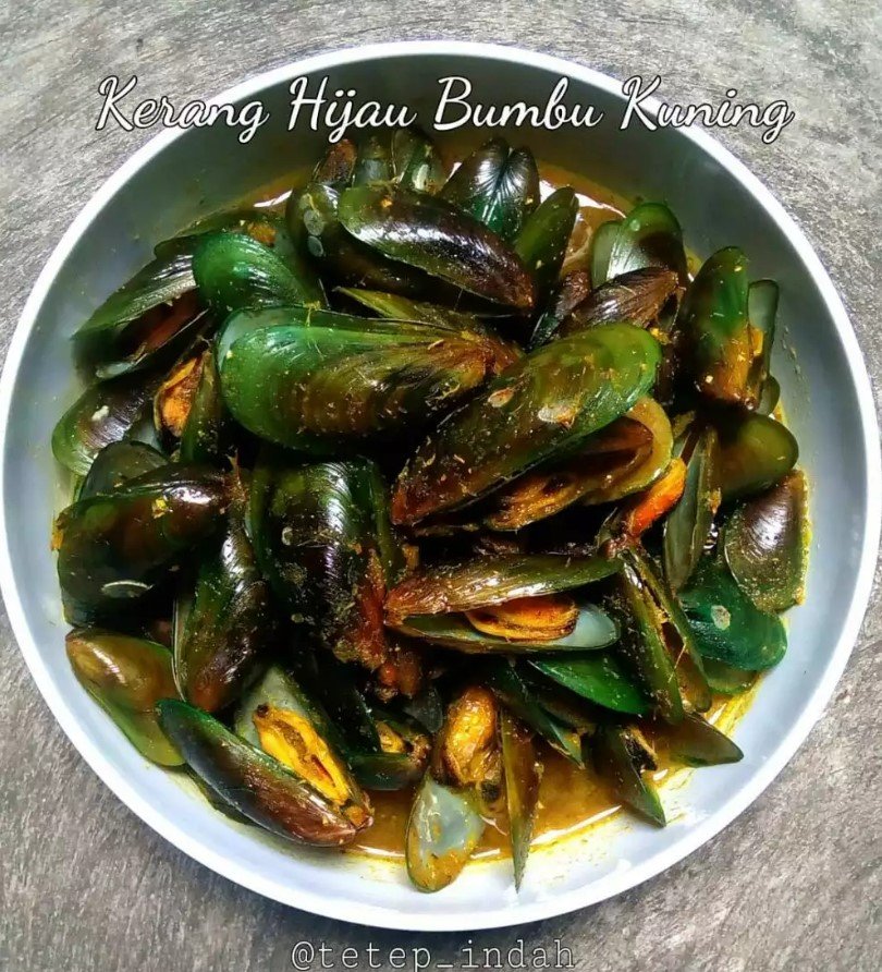 resep masakan kerang hijau