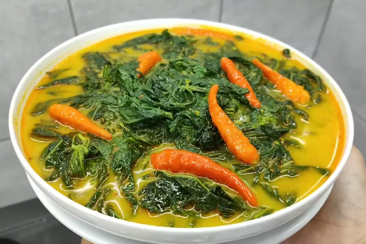 resep masakan padang daun singkong