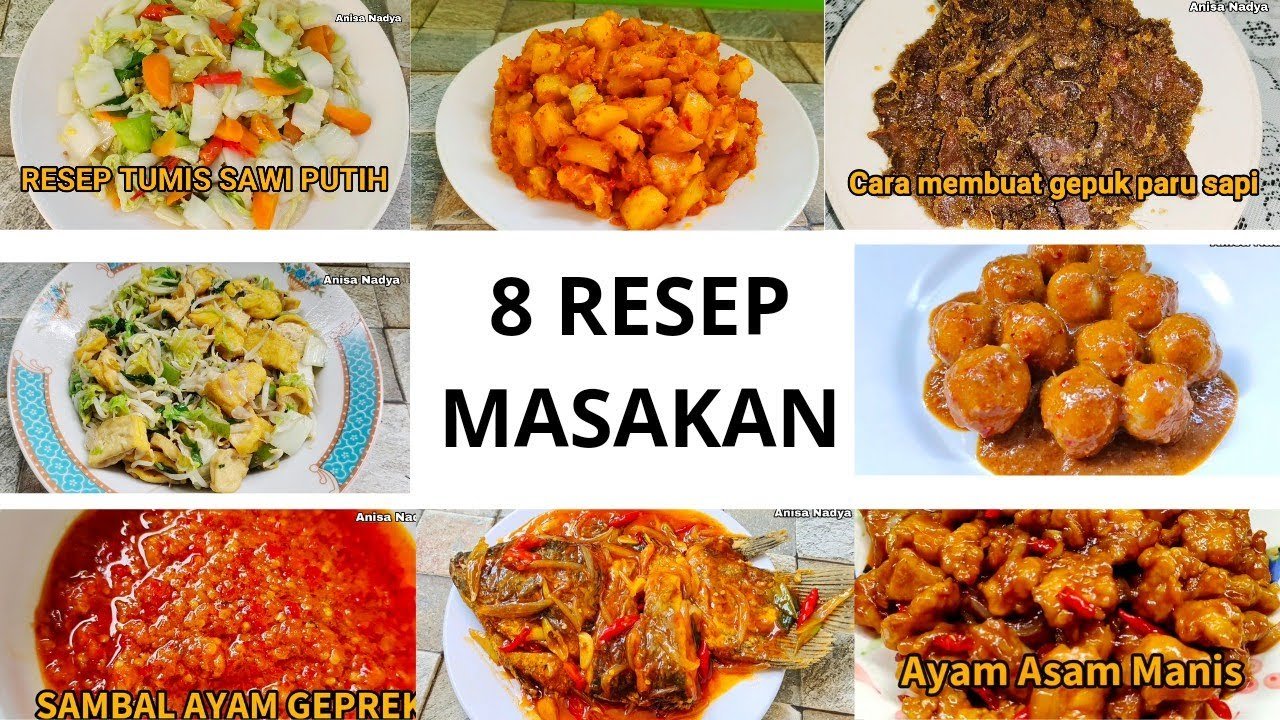 resep masakan rumahan sehari hari