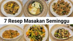 resep masakan seminggu