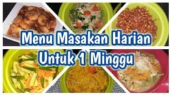 resep masakan seminggu sederhana