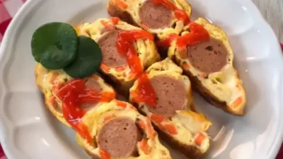 resep masakan sosis dan telur
