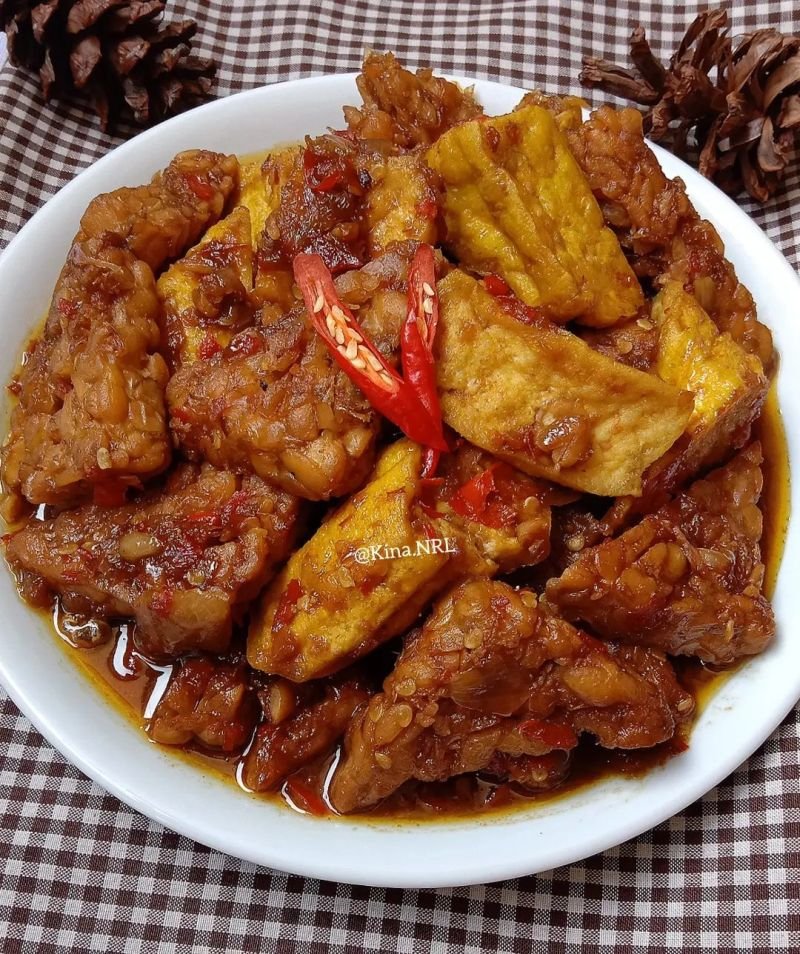 resep masakan tahu kecap pedas