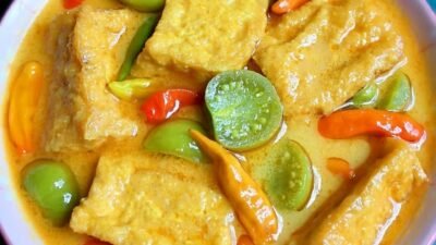 resep masakan tahu putih pedas