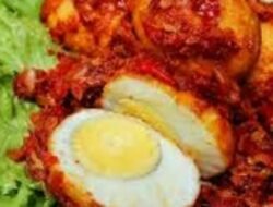 Resep Telur Balado Super Pedas Lezat Bikin Nagih!