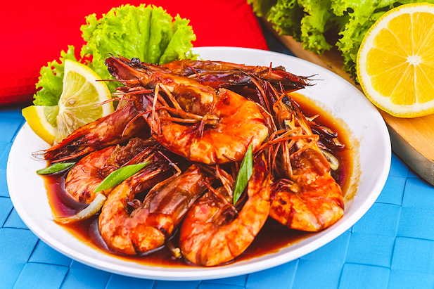 resep masakan udang saus tiram