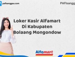Loker Kasir Alfamart Di Kabupaten Bolaang Mongondow Tahun 2025 (Waktu Terbatas, Lamar Sekarang)
