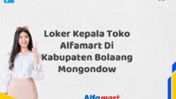 Loker Kepala Toko Alfamart Di Kabupaten Bolaang Mongondow