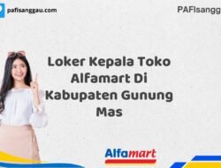 Loker Kepala Toko Alfamart Di Kabupaten Gunung Mas Tahun 2025 (Lamar Sekarang Sebelum Ketinggalan)