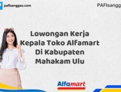 Lowongan Kerja Kepala Toko Alfamart Di Kabupaten Mahakam Ulu Tahun 2025 (Daftar Sekarang)