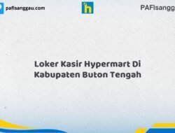 Loker Kasir Hypermart Di Kabupaten Buton Tengah Tahun 2026 (Ambil Kesempatan Ini, Daftar Sekarang)