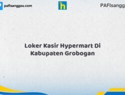 Loker Kasir Hypermart Di Kabupaten Grobogan Tahun 2026 (Waktu Terbatas, Lamar Sekarang)