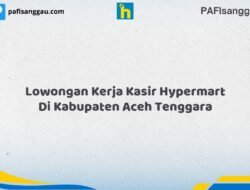 Lowongan Kerja Kasir Hypermart Di Kabupaten Aceh Tenggara Tahun 2026 (Apply Now)