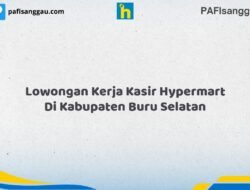 Lowongan Kerja Kasir Hypermart Di Kabupaten Buru Selatan Tahun 2026 (Daftar Sebelum Kesempatan Berakhir)
