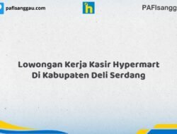 Lowongan Kerja Kasir Hypermart Di Kabupaten Deli Serdang Tahun 2026 (Segera Daftar Sebelum Terlambat)