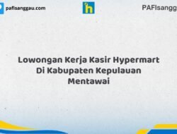 Lowongan Kerja Kasir Hypermart Di Kabupaten Kepulauan Mentawai Tahun 2026 (Segera Daftar Sebelum Terlambat)