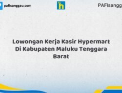 Lowongan Kerja Kasir Hypermart Di Kabupaten Maluku Tenggara Barat Tahun 2026 (Jangan Menunggu, Daftar Segera)