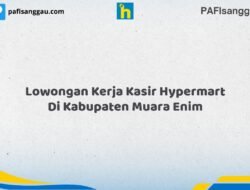 Lowongan Kerja Kasir Hypermart Di Kabupaten Muara Enim Tahun 2026 (Ambil Kesempatan, Segera Daftar)