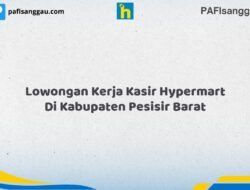 Lowongan Kerja Kasir Hypermart Di Kabupaten Pesisir Barat Tahun 2026 (Pendaftaran 2026 Terbuka Sekarang)