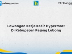 Lowongan Kerja Kasir Hypermart Di Kabupaten Rejang Lebong Tahun 2026 (Kesempatan Tidak Akan Datang Dua Kali, Daftar Sekarang)