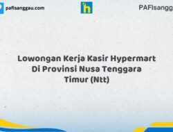 Lowongan Kerja Kasir Hypermart Di Provinsi Nusa Tenggara Timur (NTT) Tahun 2026 (Apply Now)