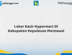 Loker Kasir Hypermart Di Kabupaten Kepulauan Mentawai Tahun 2026 (Daftar Sebelum Kesempatan Berakhir)
