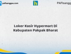 Loker Kasir Hypermart Di Kabupaten Pakpak Bharat Tahun 2026 (Segera Daftar Sebelum Terlambat)